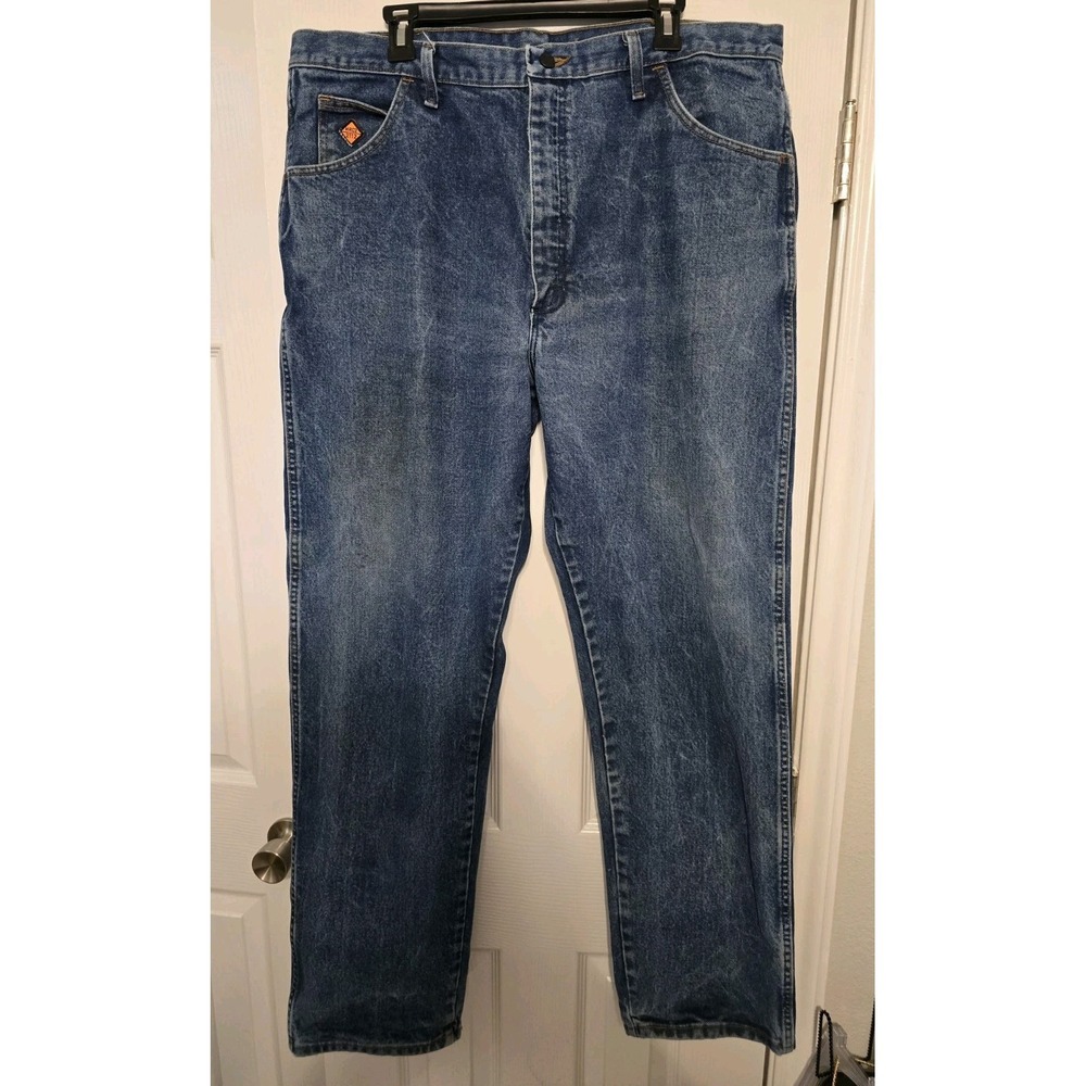 Wrangler FR Flame Resistant Work Jeans Size 40x34 FR13MWZ ARC Rating 23.8 ATPV